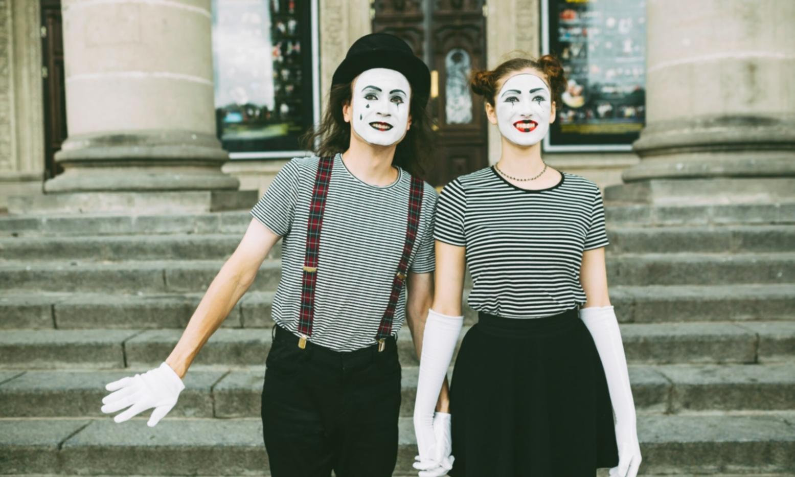 Physical theater movement study